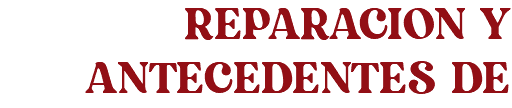 REPARACION Y ANTECEDENTES DE